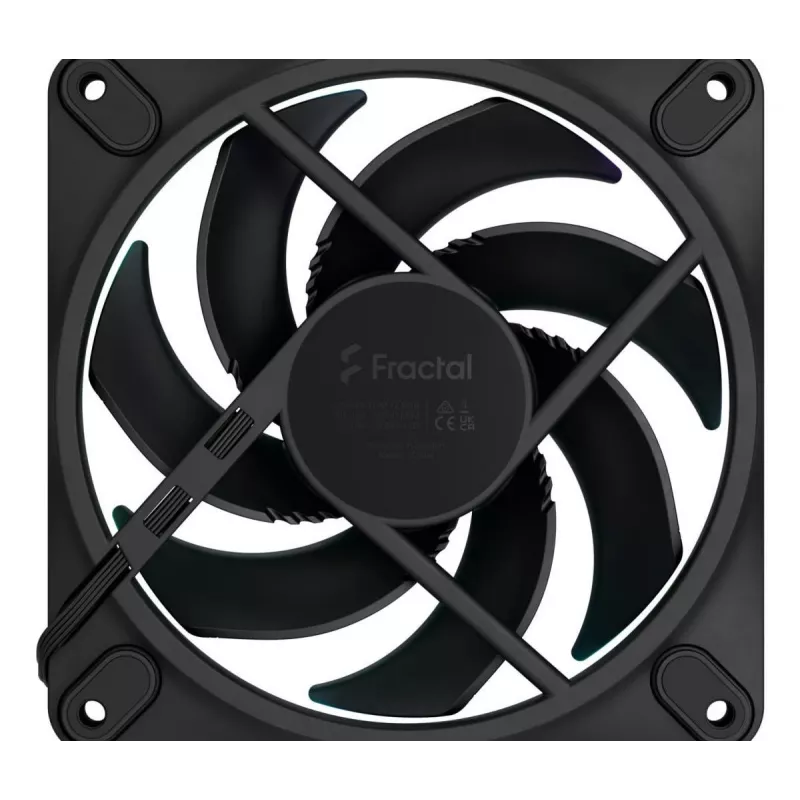 FRACTAL DESIGN ventola di raffreddamento Momentum 12 RGB confezione da 3 nero