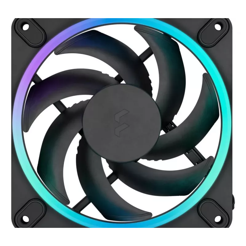FRACTAL DESIGN ventola di raffreddamento Momentum 12 RGB confezione da 3 nero