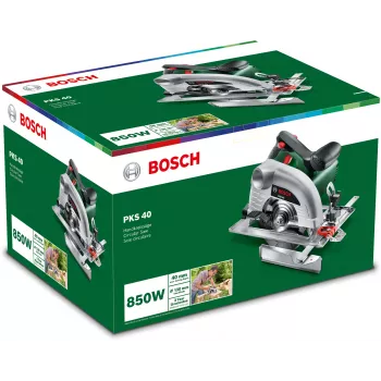 Bosch PKS 40 13 cm verde, argento 5300 giri/min 850 W