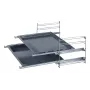 Bosch HEZ438201 guida estraibile per forno in alluminio