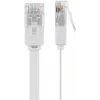 Cavo di rete Goobay 93363 10 m Cat5e U/UTP RJ-45 bianco