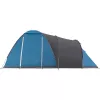 Tenda a cupola COLEMAN Waterfall 5 (modello 2025) con prolunga a tunnel, blu/grigio