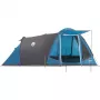 Tenda a cupola COLEMAN Waterfall 5 (modello 2025) con prolunga a tunnel, blu/grigio