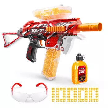 Blaster giocattolo Zuru X-Shot Blaster Trace Fire 70FPS set 1500 palline, 36621