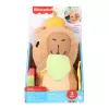 Suino d'acqua giocattolo Fisher-Price Snuggly Snacky Capy 0,5 anni