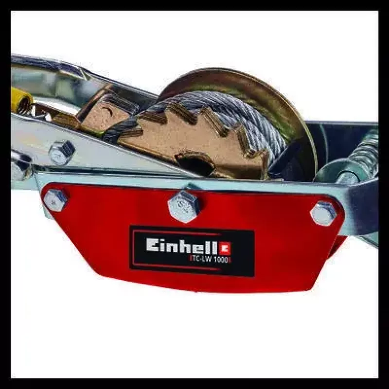 Einhell TC-LW 1000 paranco a leva manuale, 1000 kg, cavo da 2,2 m