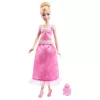 Disney Princess 2 in 1 storie Cinderella bambola moda con 2 top intercambiabili, 2 gonne e 9 accessori