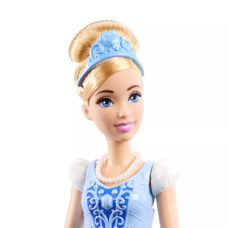 Disney Princess 2 in 1 storie Cinderella bambola moda con 2 top intercambiabili, 2 gonne e 9 accessori