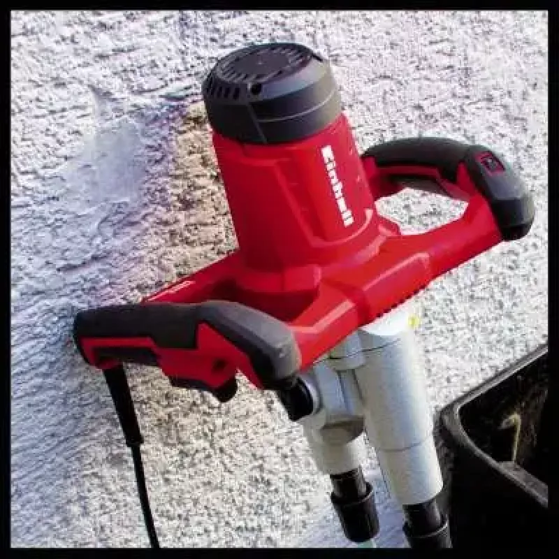 Miscelatore per vernici e malta EINHELL TE-MX 1600-2 CE Twin, 1.600 W, rosso/nero