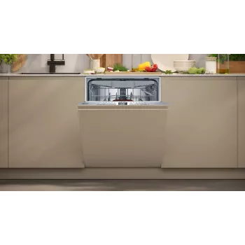 Lavastoviglie completamente integrabile NEFF N 50 S255EVX04E — 14 coperti, 60 cm, 44 dB, 9 L/ciclo, Home Connect