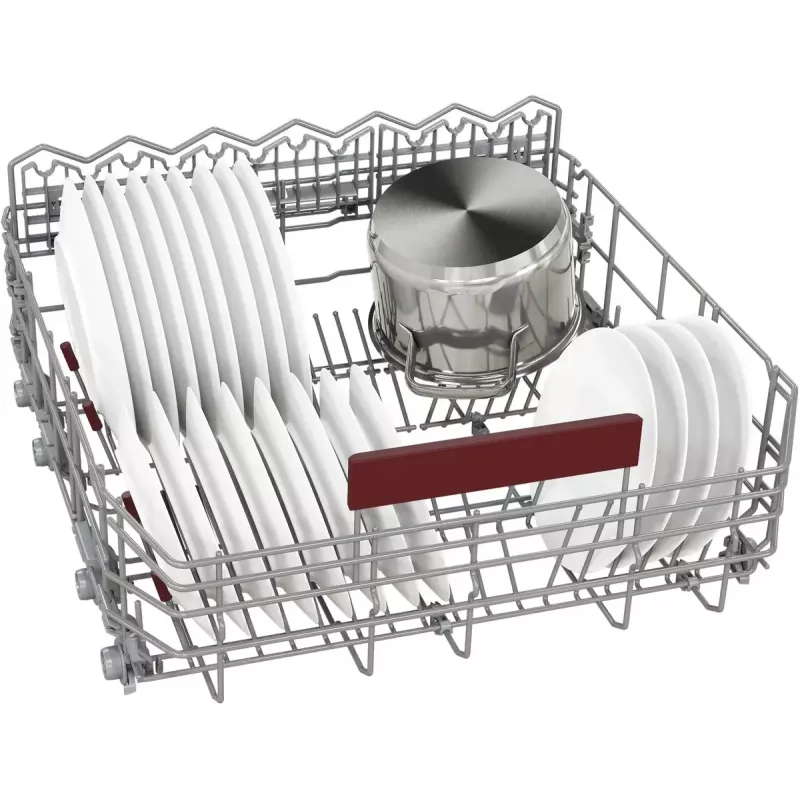 Lavastoviglie NEFF S255ECX15E completamente integrabile, 14 coperti, classe di efficienza energetica A, 42 dB, Home Connect
