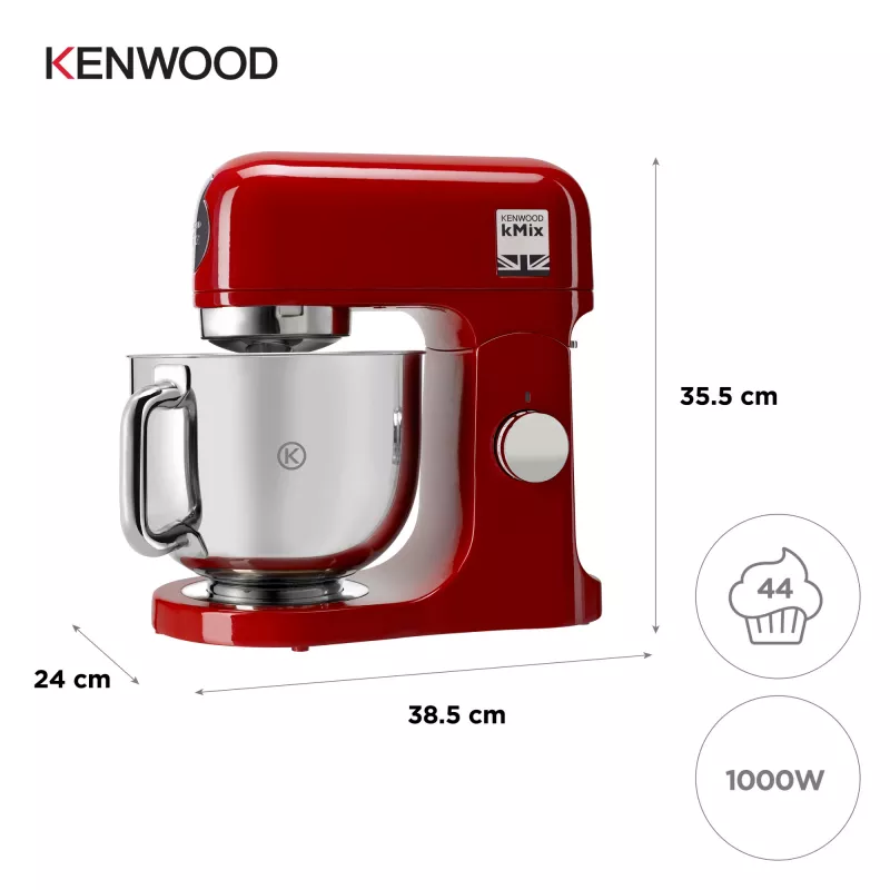 Robot da cucina Kenwood kMix 1000 W 5 L rosso