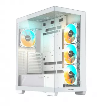 GIGABYTE C500 PANORAMIC STEALTH Midi Tower bianco