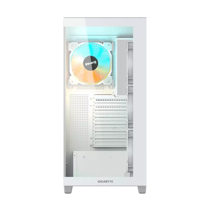 GIGABYTE C500 PANORAMIC STEALTH Midi Tower bianco