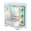 GIGABYTE C500 PANORAMIC STEALTH Midi Tower bianco