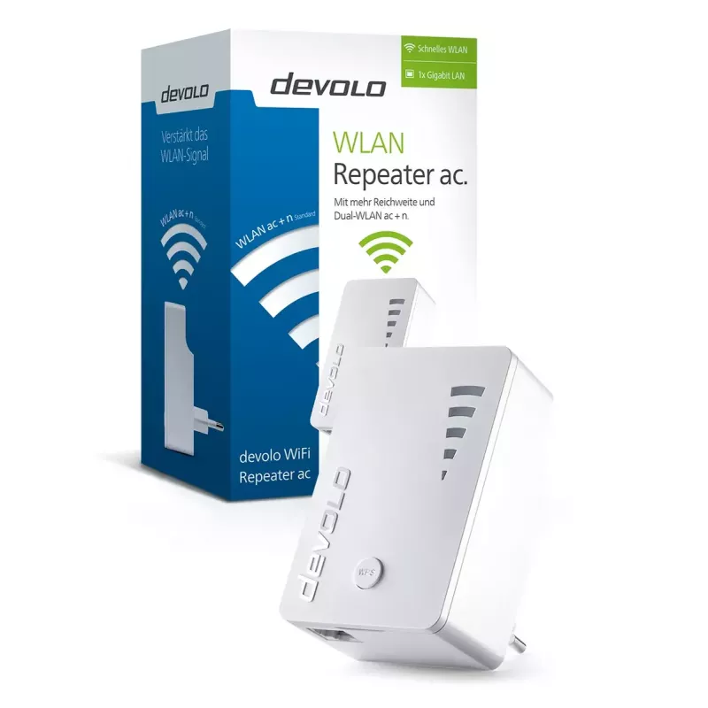 Ripetitore WiFi Devolo AC 1000 Mbit/s bianco