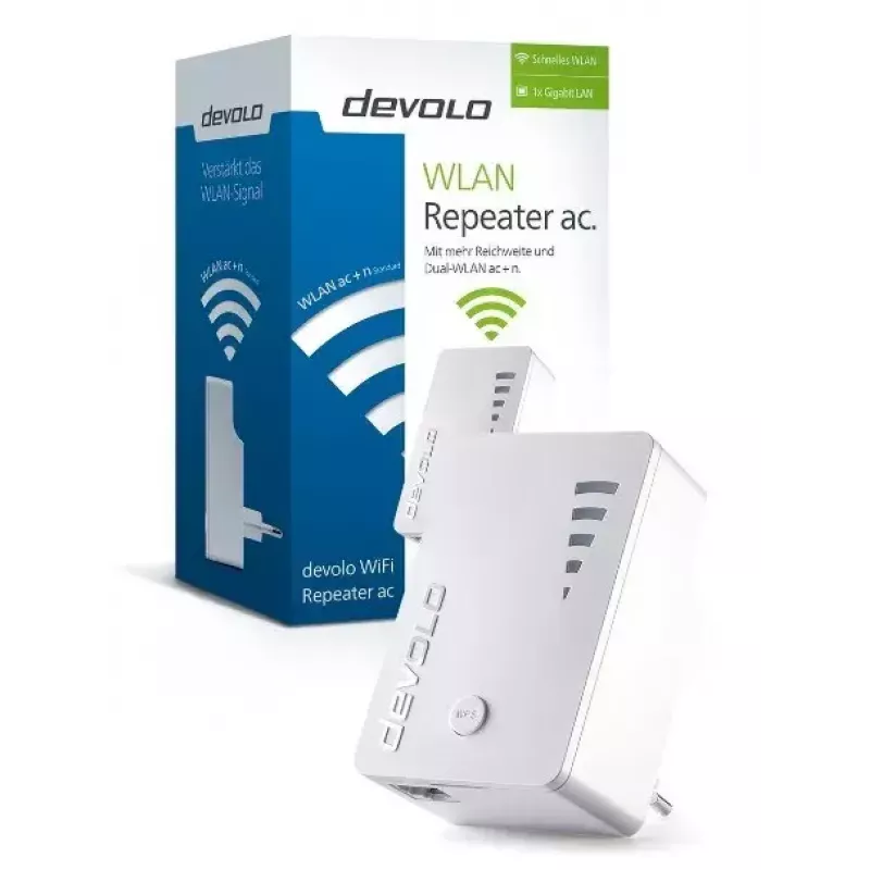 Ripetitore WiFi Devolo AC 1000 Mbit/s bianco