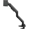 Supporto monitor SILVERSTONE SST-ARM14B per monitor da 17–49 pollici, nero, supporto singolo schermo regolabile