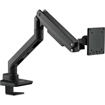 Supporto monitor SILVERSTONE SST-ARM14B per monitor da 17–49 pollici, nero, supporto singolo schermo regolabile