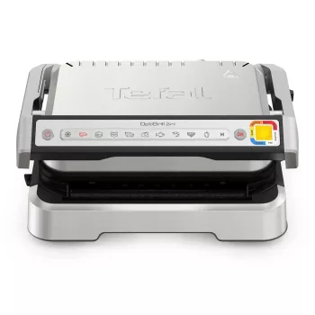 Griglia di contatto Tefal OptiGrill 2in1 GC773D acciaio inox 2100 W