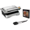 Griglia di contatto Tefal OptiGrill 2in1 GC773D acciaio inox 2100 W