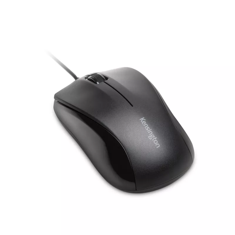 Mouse Kensington Wired ValuMouse, ambidestro, ottico, USB Type-A, 1000 DPI, nero