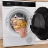 Gorenje DPNA83W Asciugatrice a libera installazione a carica frontale 8 kg Nero, Bianco