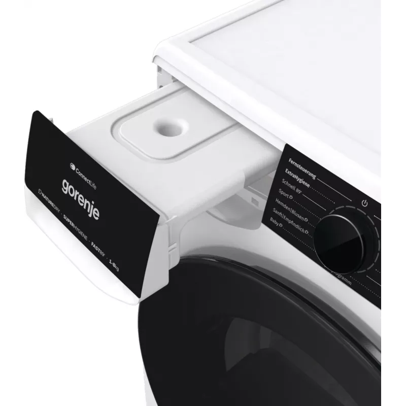 Gorenje DPNA83W Asciugatrice a libera installazione a carica frontale 8 kg Nero, Bianco