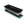 ICY BOX IB-M2HS-701 M.2 2280 SSD dissipatore, passivo, alluminio, PC/PS5, nero