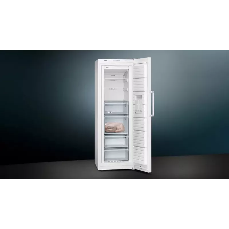 Siemens iQ300 GS33NVWEP congelatore verticale, 225 l, classe E, bianco