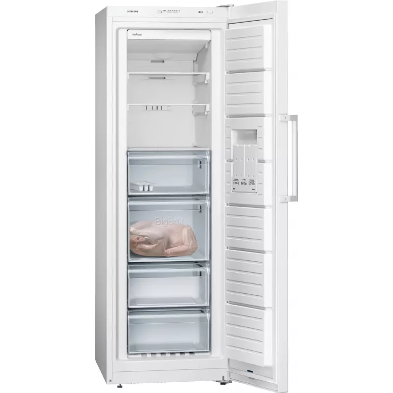 Siemens iQ300 GS33NVWEP congelatore verticale, 225 l, classe E, bianco