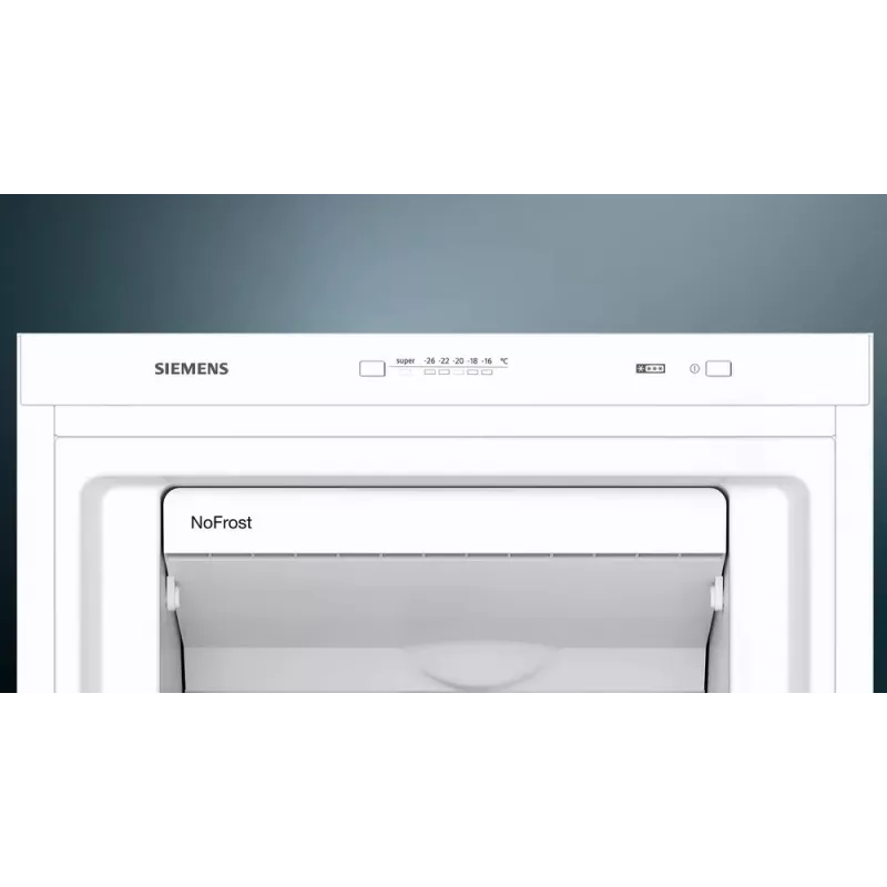 Siemens iQ300 GS33NVWEP congelatore verticale, 225 l, classe E, bianco