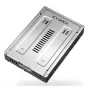 Cremax ICY Dock MB982IP-1S - Adattatore per alloggiamento di memoria - da 8,9 cm a 6,4 cm (da 3,5 a 6,40 cm (2,5)) - Argento (MB982IP-1S-1)