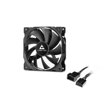 Chieftec ZF-1225PWM Sistema di raffreddamento per computer Ventola case 12 cm Nero 1 pezzo