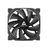 Chieftec ZF-1225PWM Sistema di raffreddamento per computer Ventola case 12 cm Nero 1 pezzo