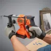Trapano Black & Decker BCD900E2K-QW 1880 RPM SDS Plus, batteria ricaricabile 2,5 Ah