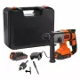 Trapano Black & Decker BCD900E2K-QW 1880 RPM SDS Plus, batteria ricaricabile 2,5 Ah