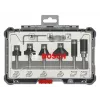 Set di frese Bosch, 6 pz., codolo 6 mm