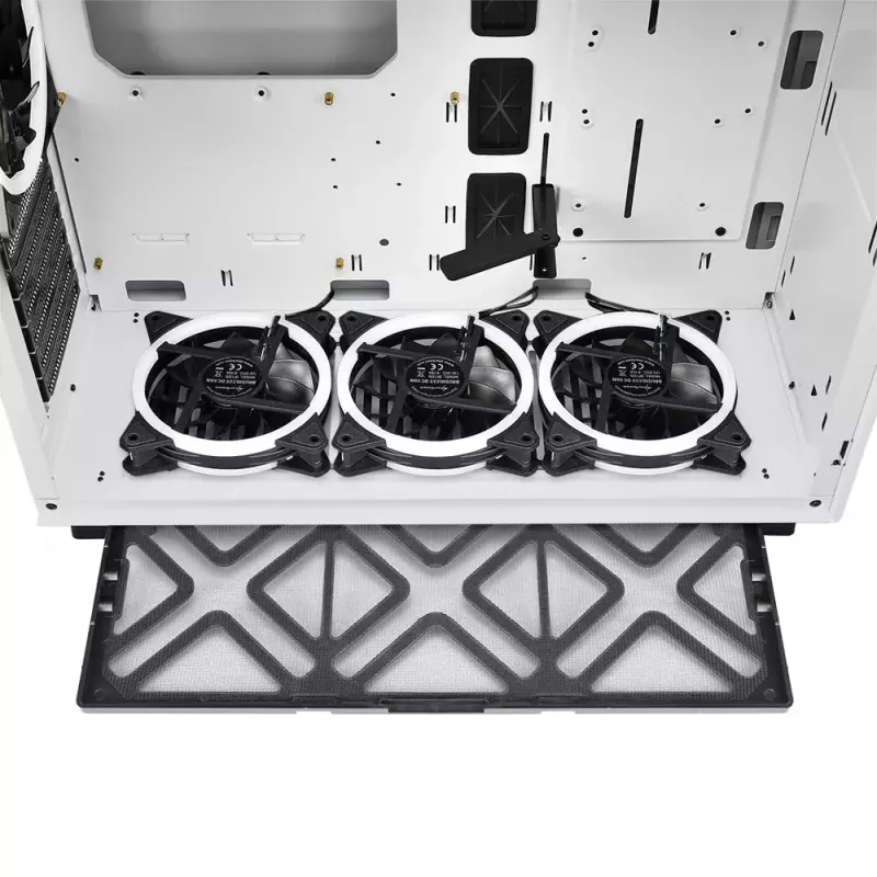 Case PC Sharkoon Pure Steel RGB Midi Tower bianco
