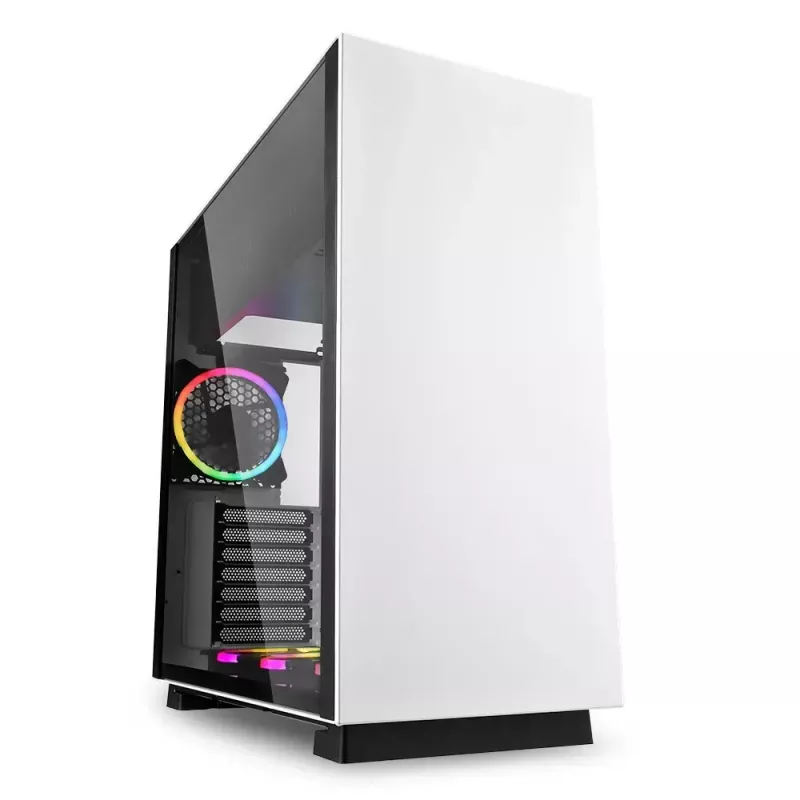 Case PC Sharkoon Pure Steel RGB Midi Tower bianco