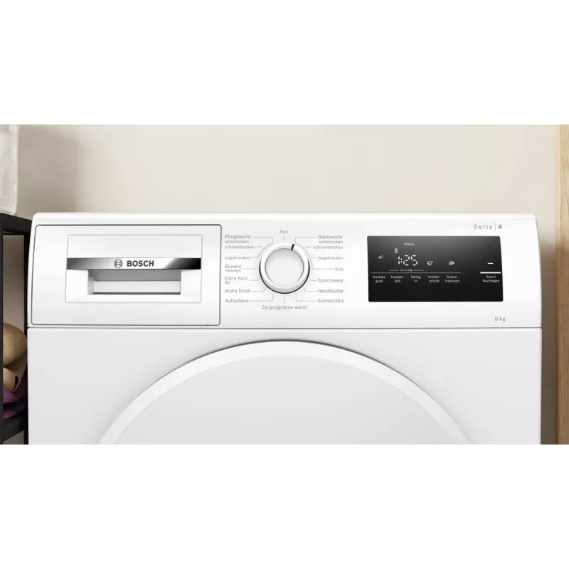 Bosch Serie 4 WTH83VV4 asciugatrice a libera installazione a carica frontale 8 kg bianco