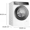 Bosch WGB256A41 lavatrice a carica frontale 10 kg 1600 giri/min bianco