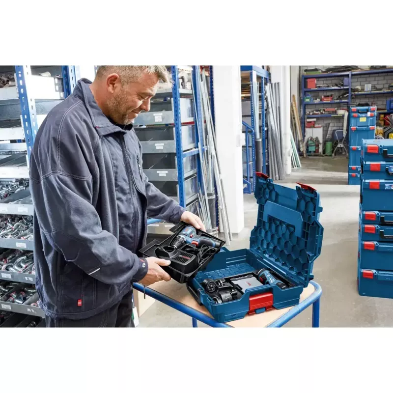 Bosch Professional L-Boxx 162, vuoto, blu/rosso