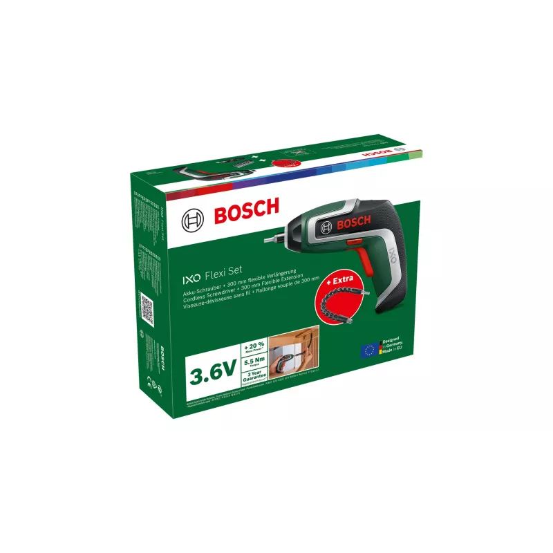 Bosch IXO 7 – 235 giri/min, nero, verde