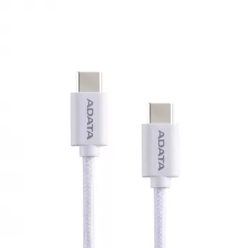 Cavo USB-C a USB-C ADATA CACC-200PN-WH, USB 2.0, 2 m, bianco