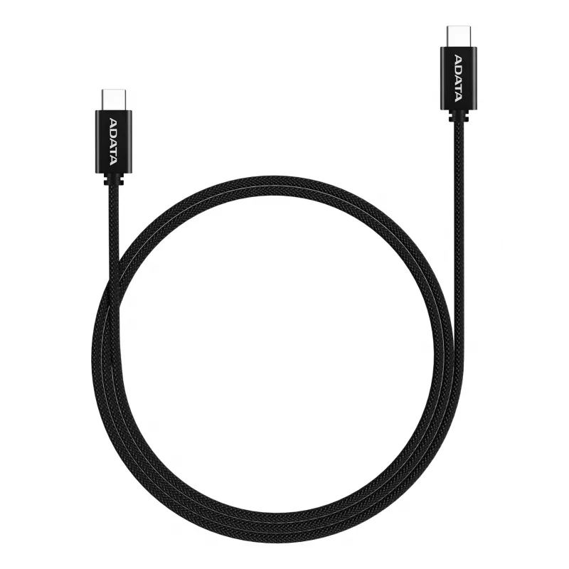 Cavo USB-C a USB-C ADATA CACC-200PN-BK, USB 2.0, 2 m, nero