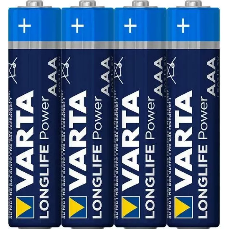 Batterie alcaline Varta Longlife Power AAA (LR03), 40 pz. (04903121154)