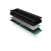 ICY BOX IB-M2HS-70 dissipatore per unità a stato solido nero 1 pz.