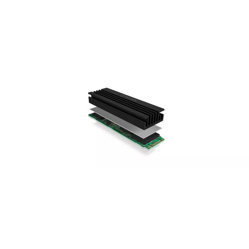 ICY BOX IB-M2HS-70 dissipatore per unità a stato solido nero 1 pz.