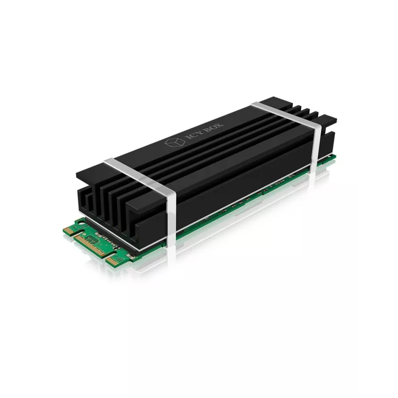 ICY BOX IB-M2HS-70 dissipatore per unità a stato solido nero 1 pz.